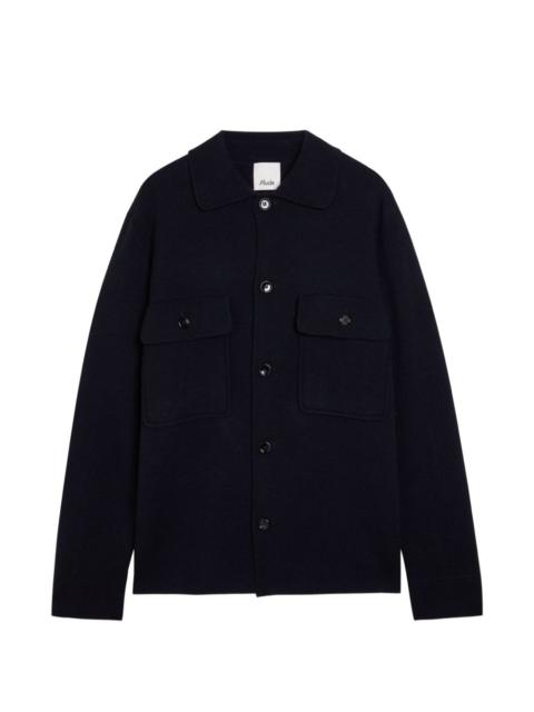 Allude chest-pocket buttoned overshirt