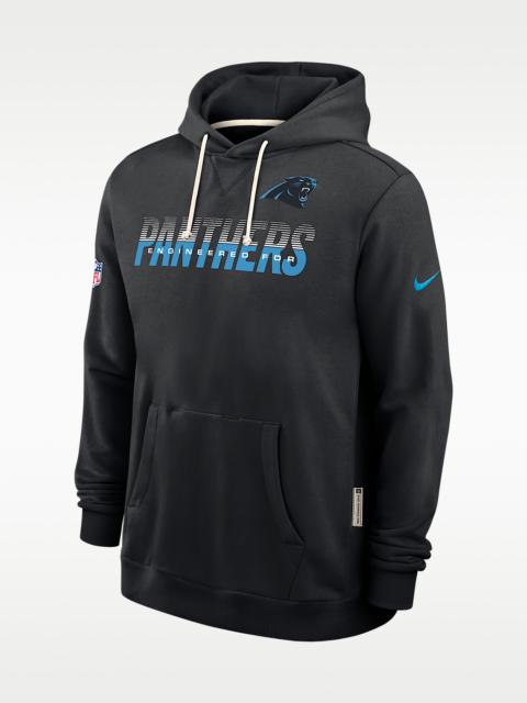 Nike Carolina Panthers Sideline Standard Issue Men's Nike Dri-FIT NFL Pullover Hoodie