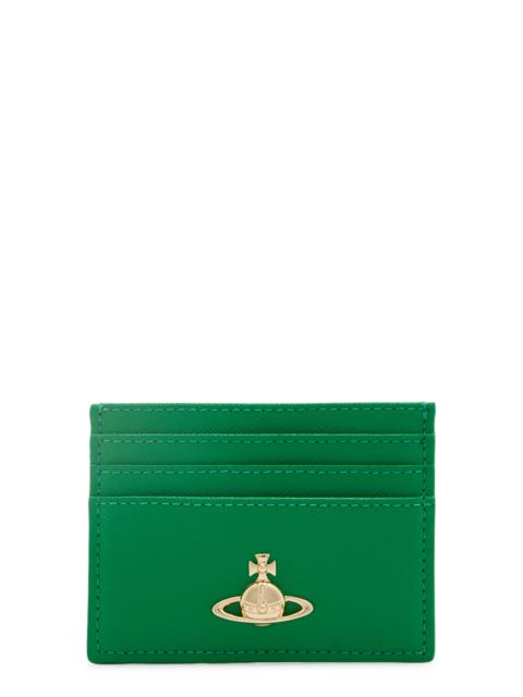 Vivienne Westwood Orb saffiano leather card holder