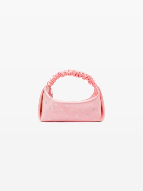 Alexander Wang HOTFIX SCRUNCHIE MINI BAG IN SATIN