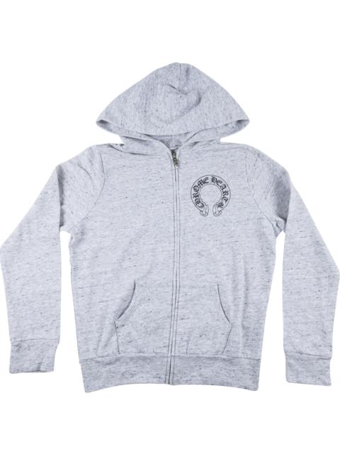 Chrome Hearts Matty Boy Horseshoe Zip up Hoodie "Grey" CHRM0904