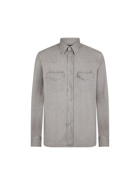 DENIM WESTERN SHIRT