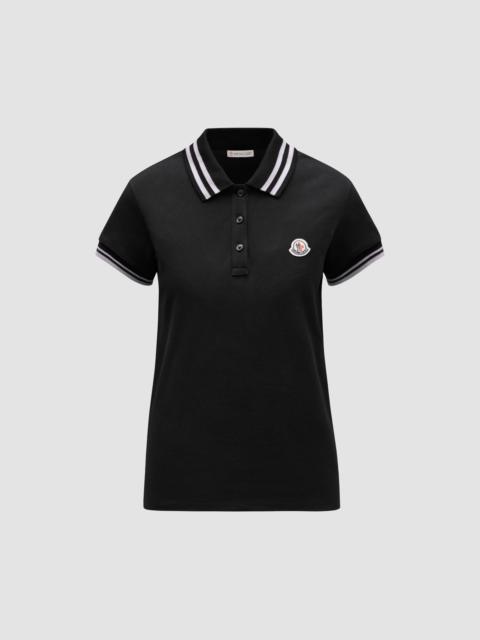 Logo Patch Polo Shirt