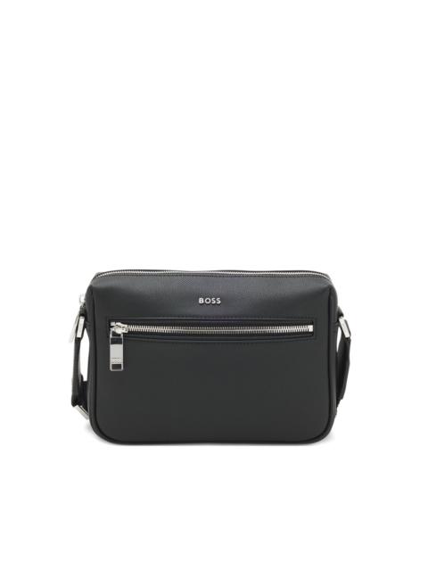 BOSS logo-plaque shoulder bag