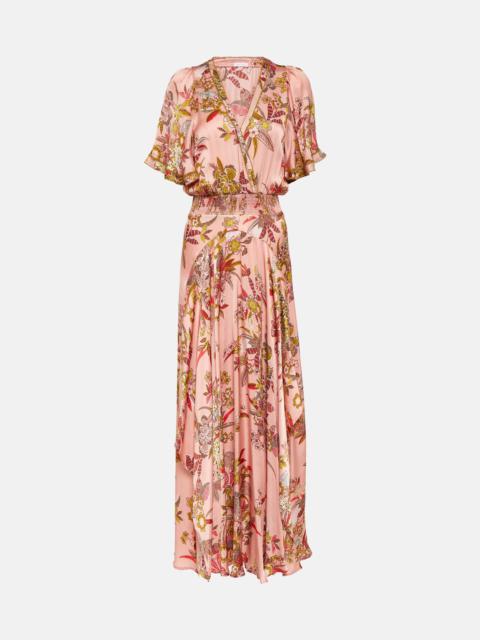 Mabelle floral maxi dress