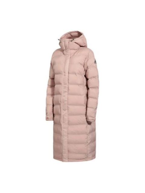 (WMNS) adidas Helionic Long Down Jacket 'Pink' CY8635