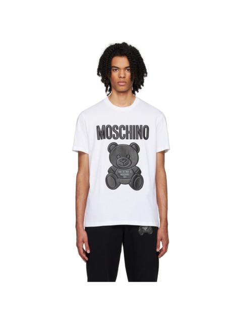 Moschino White Teddy Bear T-Shirt