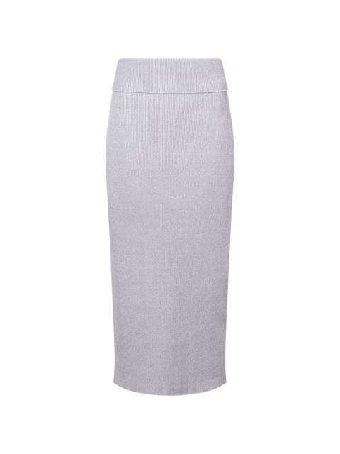 Proenza Schouler Willow ribbed-knit midi skirt