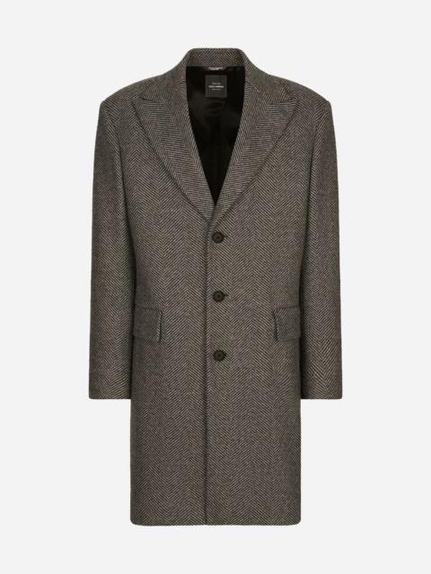 【関税＆送料込み】Dolce & Gabbana Grey Single-Breasted Jac Dolce & Gabbana Jacquard Star Print Two-Piece Suit