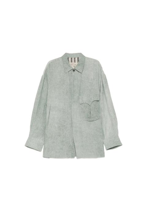 Ziggy Chen CHEST-POCKET SHIRT