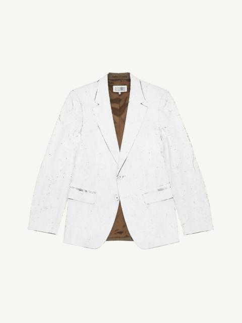 MM6 Maison Margiela Painted Suit Jacket