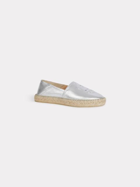 KENZO 'Boke Flower 2.0' leather espadrilles