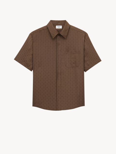 SAINT LAURENT SHIRT IN SILK TWILL