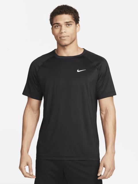Nike 나이키 준비 남자의 말-FIT 짧은 소매 피트니스 탑