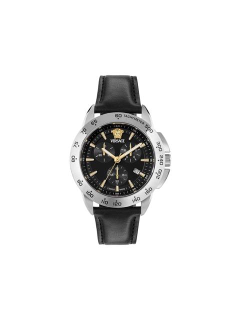 VERSACE Versace V-Sport Chrono Leather Watch VEKIA0125