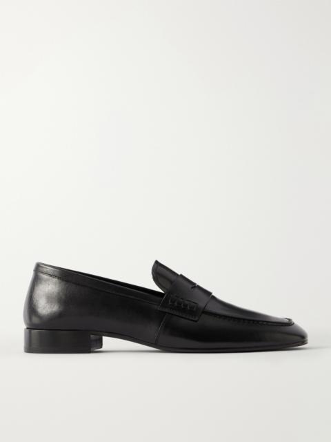 Dries Van Noten Leather Penny Loafers