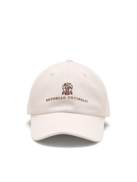 Brunello Cucinelli logo-embroidered baseball cap