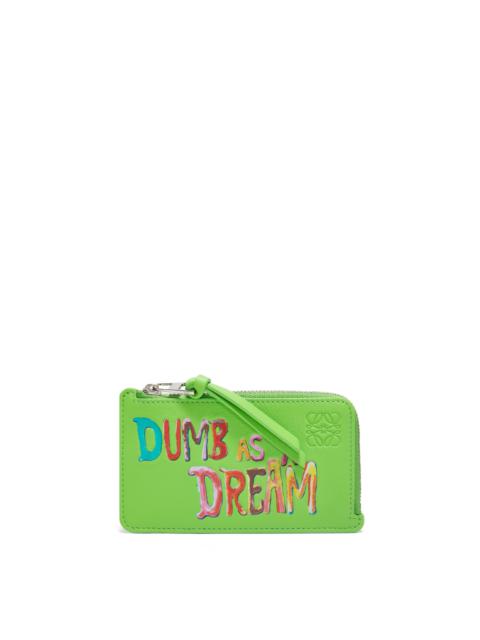 Loewe Dumb as a Dream coin cardholder in classic calfskin