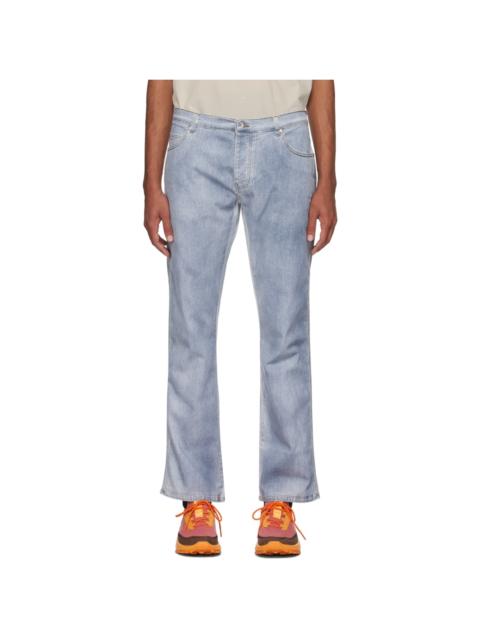 RANRA Indigo Mokollur Jeans