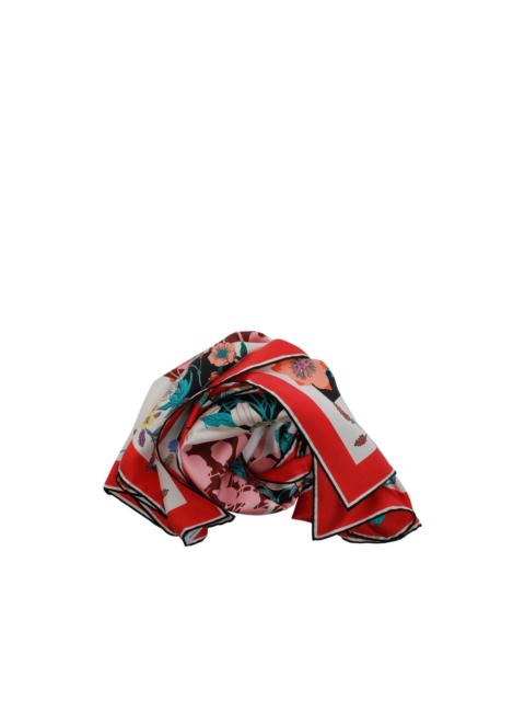 FERRAGAMO pegaso-print scarf