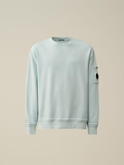 Cotton Diagonal Fleece Lens Sweatshirt