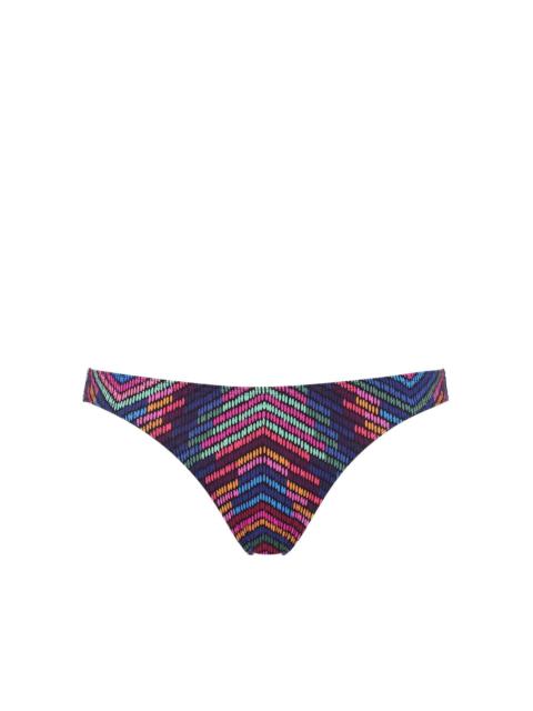 Artifice geometric-print bikini briefs