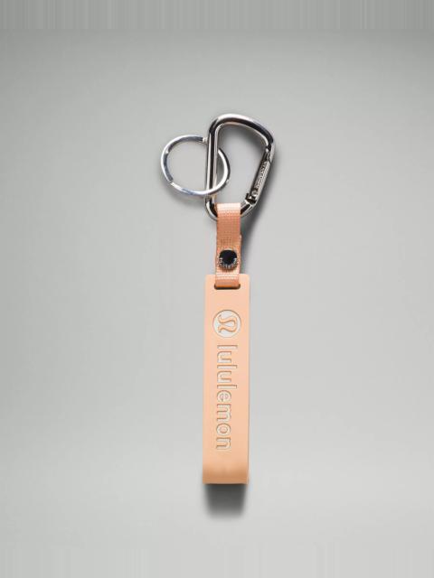 lululemon Silicone Keychain