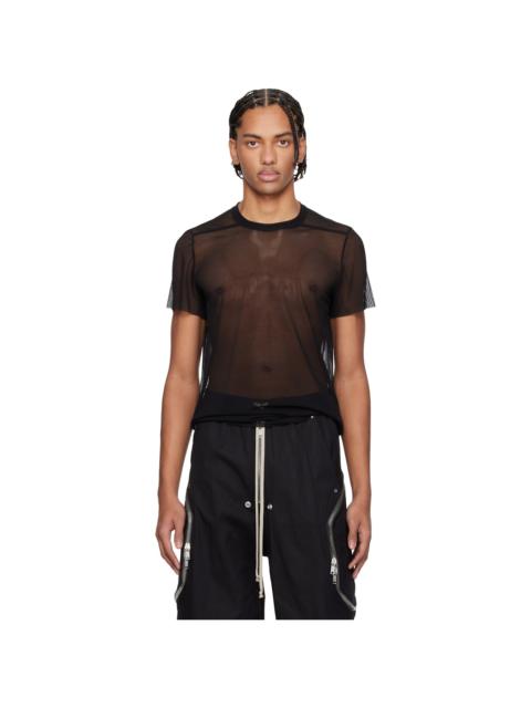 Rick Owens Black Temple Short Level T-shirt
