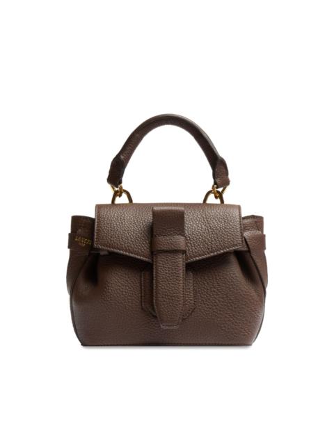 LANCEL mini Charlie grained tote bag