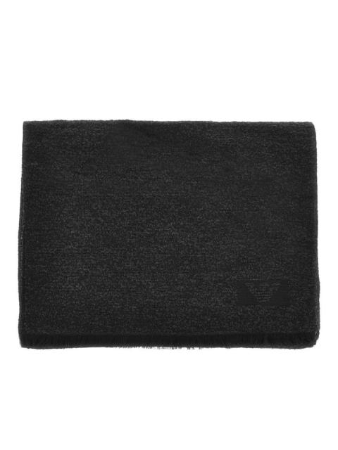 EMPORIO ARMANI BOUCLÉ WOOL BLEND SCARF