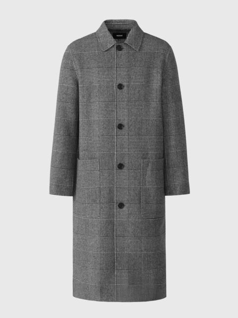 MACKAGE BECKETT-PL Double face wool Balmacaan coat