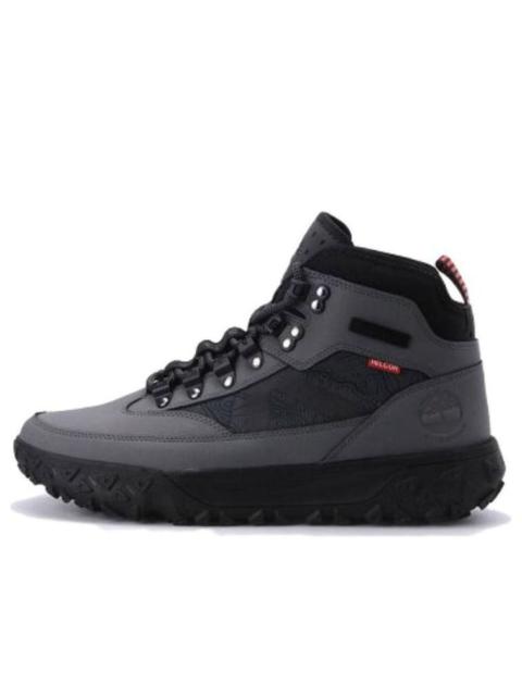Timberland Timberland Greenstride Motion 6 Mid Fabric and Leather Waterproof Boots 'Grey' A67BG
