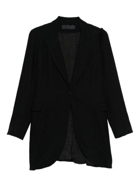 Marc Le Bihan single-breasted fitted jacket