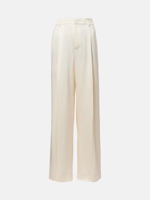 Vince Satin wide-leg pants