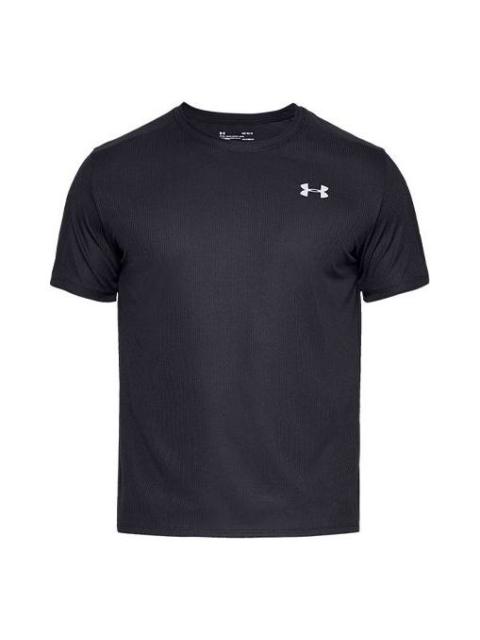 Under Armour Under Armour UA Speed Stride Short Sleeve Couple Style Black 1326564-001