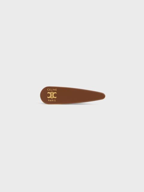 CELINE CELINE HAIR CLIP IN STEEL, ZAMAK AND VARNISH