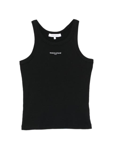 Maison Kitsuné logo tank top
