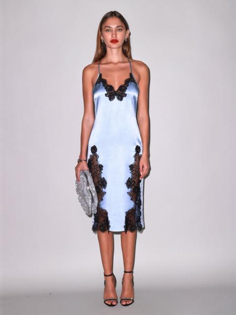 Fleur du Mal Juliet Lace Appliqué Slip Dress