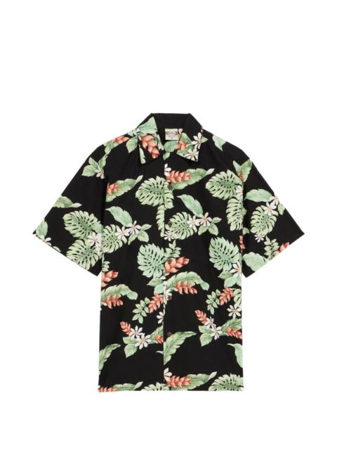 FORTELA tropical-print short-sleeve shirt