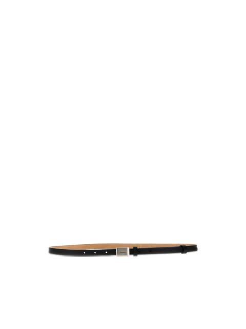 Max Mara plate leather belt