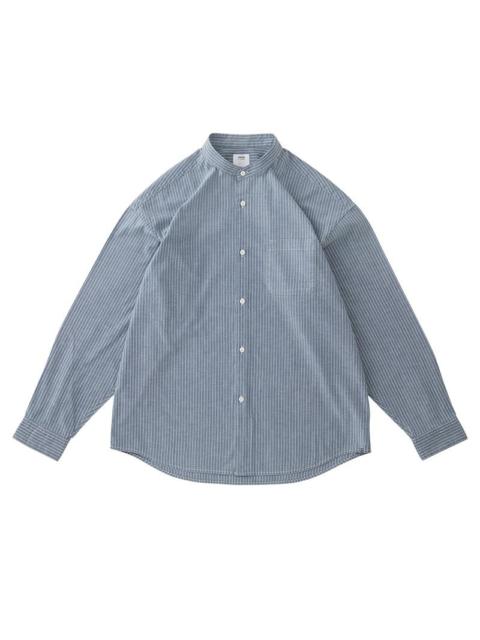 visvim INGALL II L/S (C/SI CHAMBRAY) INDIGO STRIPE