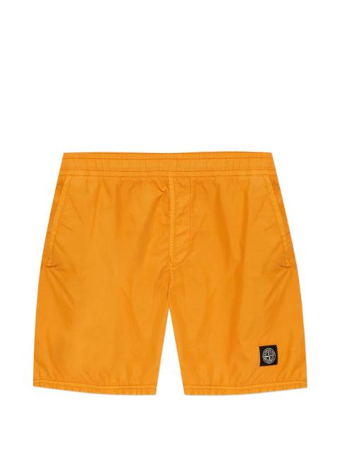 Stone Island elasticated swim shorts