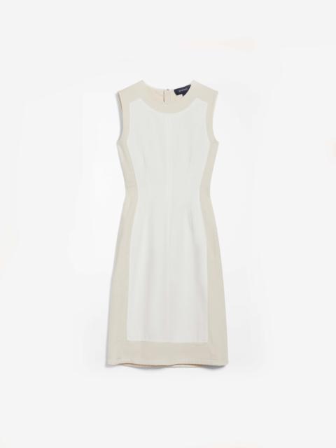 Sportmax YANG Double-colour sleeveless dress