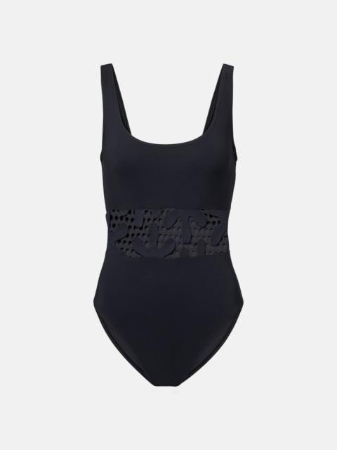 KARLA COLLETTO Floral cutout swimsuit