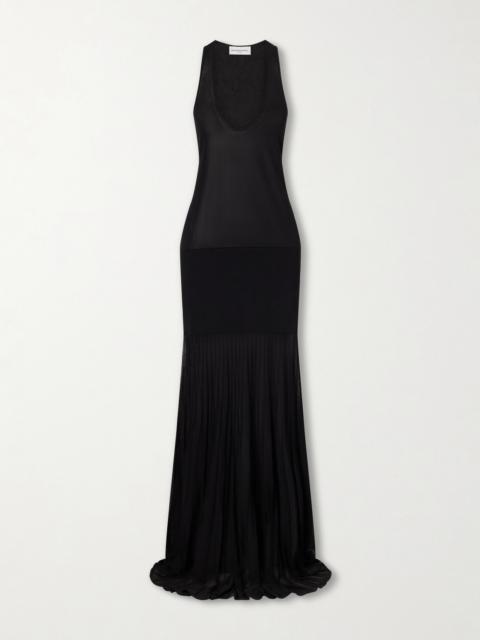 BRANDON MAXWELL Delphine Stretch-knit Gown