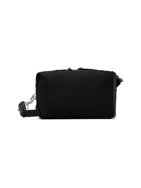 Dries Van Noten Black Cotton Messenger Bag
