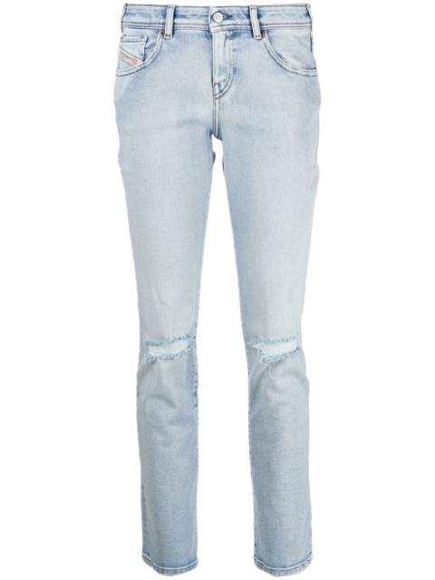 Diesel low-rise slim-cut jeans