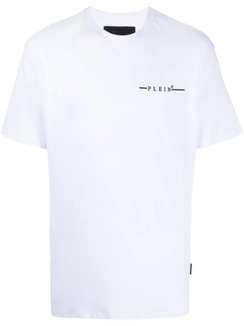PHILIPP PLEIN flocked logo-print T-shirt