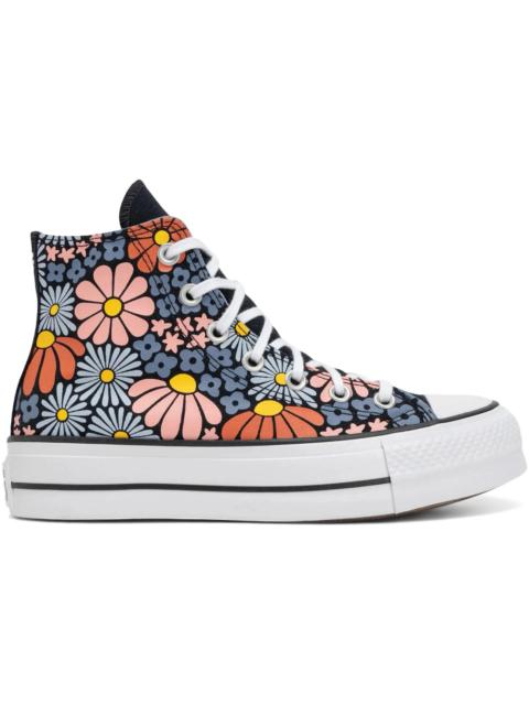 Converse Converse Chuck Taylor All Star Lift Platform Hi Floral Pale Magma (Women's)