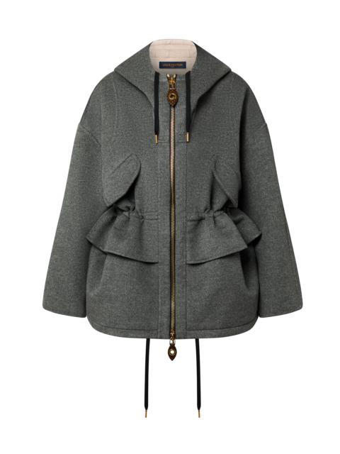 Louis Vuitton Double Face Peplum Jacket